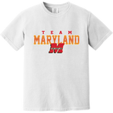Team Maryland Heavyweight Ring Spun Tee