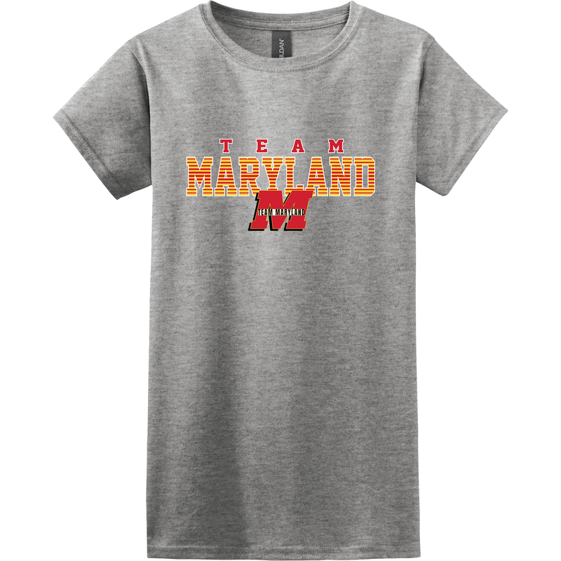 Team Maryland Softstyle Ladies' T-Shirt