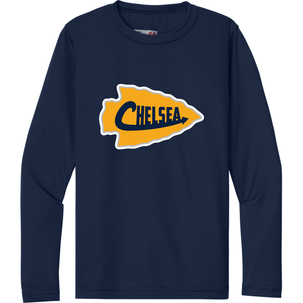 Chelsea Chiefs Youth Cooling Performance Long Sleeve Tee