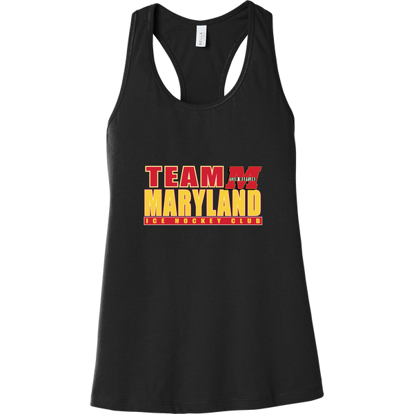 Team Maryland Womens Jersey Racerback Tank