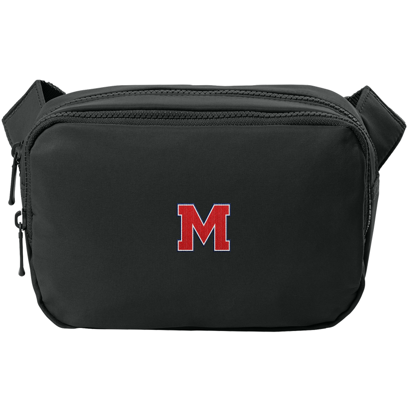 Mount St. Charles Matte Dual-Compartment Crossbody