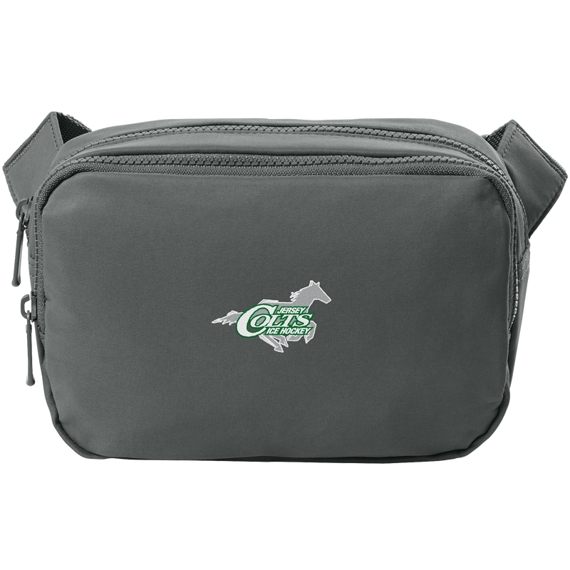 NJ Colts Matte Dual-Compartment Crossbody