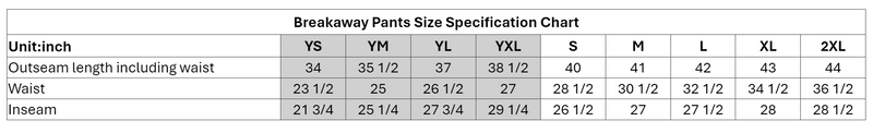 Atlantic City Seals Breakaway Youth Jogger Pants
