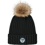 Carolina Premier Hockey Faux Fur Pom Beanie