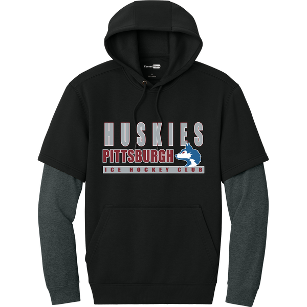 Pittsburgh Huskies Tough Fleece Layered Hoodie