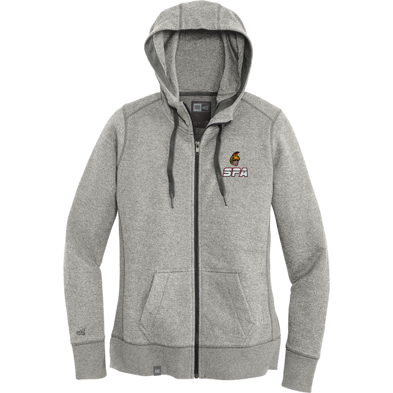 Seacoast Spartans New Era Ladies French Terry Full-Zip Hoodie