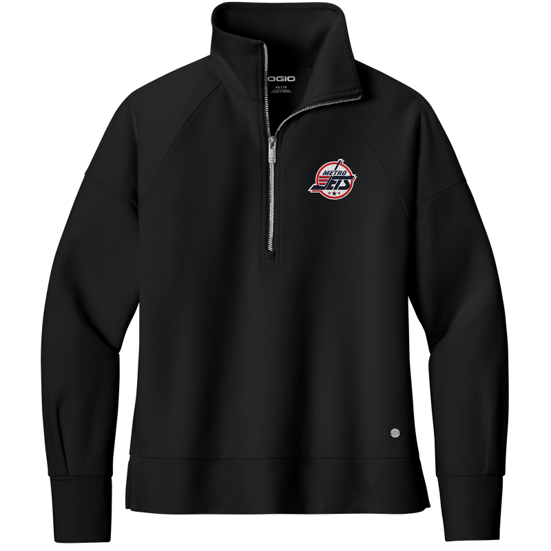 Metro Jets OGIO Women's Luuma 1/2-Zip