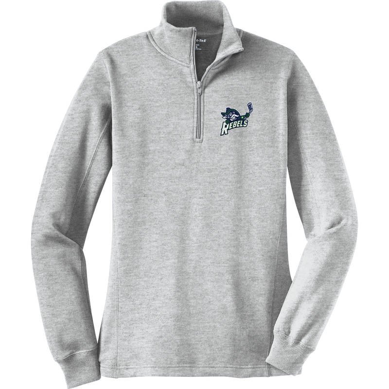 Kensington Valley Rebels Ladies 1/4-Zip Sweatshirt