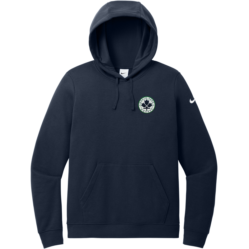 North Park Hockey Nike Women's Club Fleece Sleeve Swoosh Pullover Hoodie
