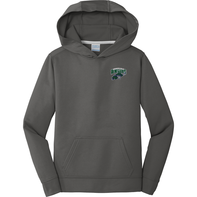 Kensington Valley Renegades Youth Performance Fleece Pullover Hooded Sweatshirt