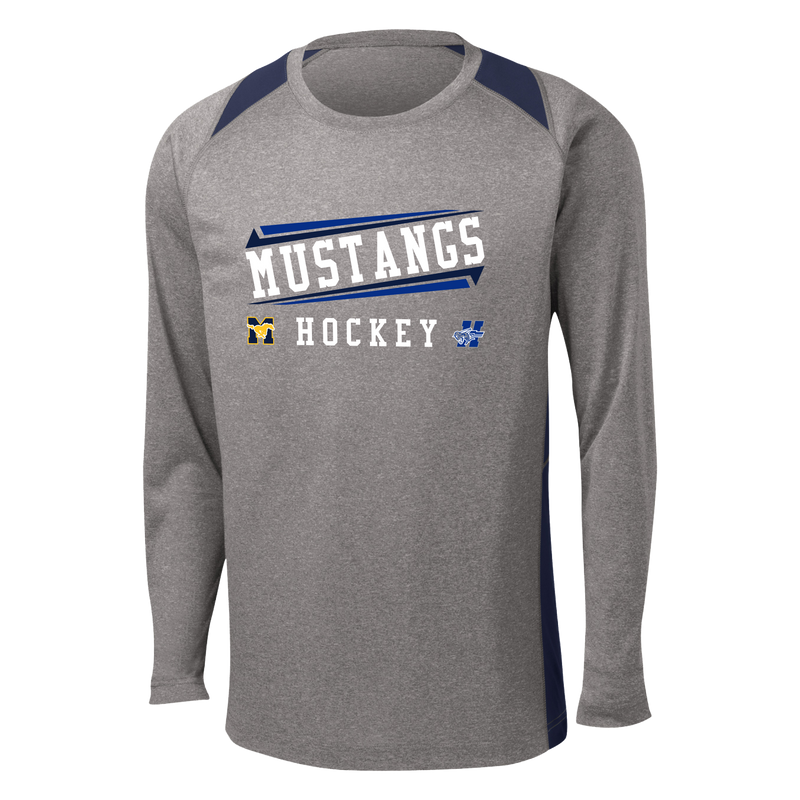 Marlboro-Holmdel Long Sleeve Heather Colorblock Contender Tee